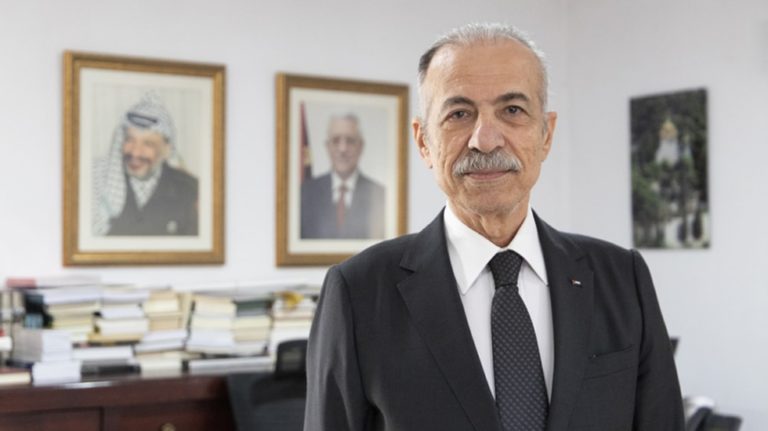 El embajador de Palestina en España, Husni Abdel Wahed (El Independiente)